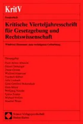Albrecht / Denninger / Grimm |  Kritische Vierteljahresschrift für Gesetzgebung und Rechtswi | Buch |  Sack Fachmedien