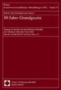 Alexy / Laux |  50 Jahre Grundgesetz | Buch |  Sack Fachmedien