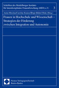 Mischau / Kramer / Blättel-Mink |  Frauen in Hochschule und Wissenschaft - Strategien der Förde | Buch |  Sack Fachmedien
