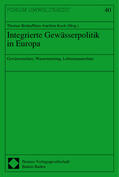 Bruha / Koch |  Integrierte Gewässerpolitik in Europa | Buch |  Sack Fachmedien