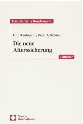 neue Alterssicherung | Buch | sack.de