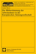 Mävers |  Die Mitbestimmung der Arbeitnehmer in der Europäischen Aktiengesellschaft | Buch |  Sack Fachmedien
