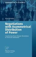 Winkler |  Negotiations with Asymmetrical Distribution of Power | eBook | Sack Fachmedien