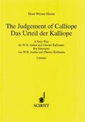  Das Urteil der Kalliope | Buch |  Sack Fachmedien