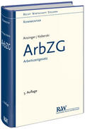 Anzinger / Koberski |  ArbZG - Arbeitszeitgesetz | Buch |  Sack Fachmedien