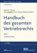 Thume / Riemer / Schürr |  Handbuch des gesamten Vertriebsrechts, Band 1 | eBook | Sack Fachmedien