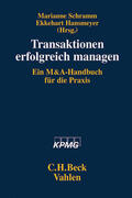 Balda / Schramm / Beyer |  Transaktionen erfolgreich managen | Buch |  Sack Fachmedien