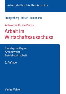 Prangenberg / Tritsch / Beermann | Arbeit im Wirtschaftsausschuss | Buch | sack.de