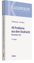 Hillenkamp / Cornelius |  40 Probleme aus dem Strafrecht | Buch |  Sack Fachmedien