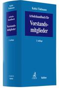 Kubis / Tödtmann / Semler |  Arbeitshandbuch für Vorstandsmitglieder | Buch |  Sack Fachmedien