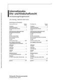 Bergmann / Henrich |  Internationales Ehe- und Kindschaftsrecht mit Staatsangehörigkeitsrecht | Loseblattwerk |  Sack Fachmedien