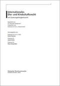 Henrich / Dutta / Ebert |  Internationales Ehe- und Kindschaftsrecht mit Staatsangehörigkeitsrecht | Loseblattwerk |  Sack Fachmedien