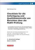 Farr |  Checkliste 14 für die Anfertigung und Qualitätskontrolle von Berichten über die MaBV-Prüfung | Buch |  Sack Fachmedien