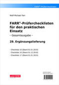 Farr |  Farr, Prüfercheckl. 29. Erg.Lief. z. Grundwerk | Loseblattwerk |  Sack Fachmedien
