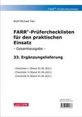 Farr |  Farr, Prüfercheckl. 33. Erg.Lief. z. Grundwerk, inkl. CL 1,5 + 8 | Loseblattwerk |  Sack Fachmedien