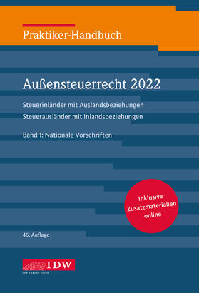 Praktiker-Handbuch Außensteuerrecht 2022, 2 Bde., 46.A. | Medienkombination | sack.de