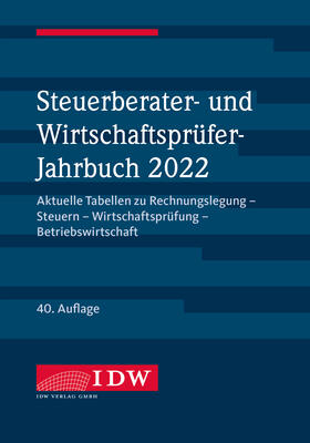 Steuerberater- und Wirtschaftsprüfer-Jahrbuch 2022 | Buch | sack.de