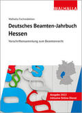 Walhalla Fachredaktion |  Deutsches Beamten-Jahrbuch Hessen 2022 | Buch |  Sack Fachmedien