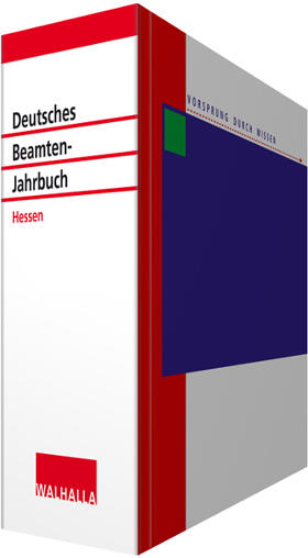 Walhalla Fachredaktion | Deutsches Beamten-Jahrbuch Hessen | Loseblattwerk | sack.de