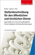 Richter / Gamisch / Mohr |  Stellenbeschreibung für den öffentlichen und kirchlichen Dienst | Buch |  Sack Fachmedien