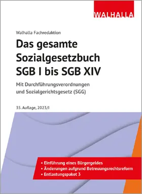  Das gesamte Sozialgesetzbuch SGB I bis SGB XIV | Buch |  Sack Fachmedien