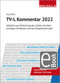 Effertz |  TV-L Kommentar 2022 | eBook | Sack Fachmedien