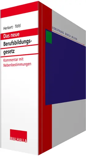  Berufsbildungsgesetz - Kommentar mit Nebenbestimmungen, ohne Fortsetzungsbezug | Loseblattwerk |  Sack Fachmedien