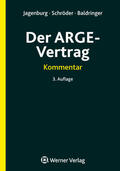 Jagenburg / Baldringer / Schröder |  Der ARGE-Vertrag | Buch |  Sack Fachmedien