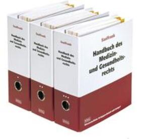 Saalfrank | Handbuch des Medizin- und Gesundheitsrechts- 3 Ordner | Loseblattwerk | sack.de