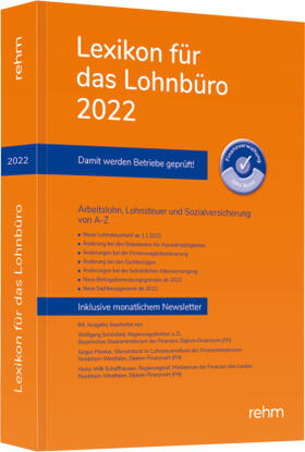 Schönfeld / Plenker / Schaffhausen | Lexikon für das Lohnbüro 2022 | Buch | sack.de