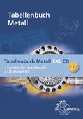Gomeringer / Heinzler / Kilgus |  Tabellenbuch Metall XXL CD | Buch |  Sack Fachmedien