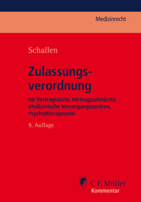 Schallen / Clemens / Düring | Zulassungsverordnung | Buch | sack.de