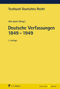 Ipsen |  Deutsche Verfassungen 1849 - 1949 | Buch |  Sack Fachmedien