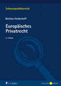 Heiderhoff |  Europäisches Privatrecht | Buch |  Sack Fachmedien