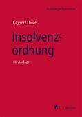 Kayser / Thole |  Specovius, D: Insolvenzordnung | Buch |  Sack Fachmedien