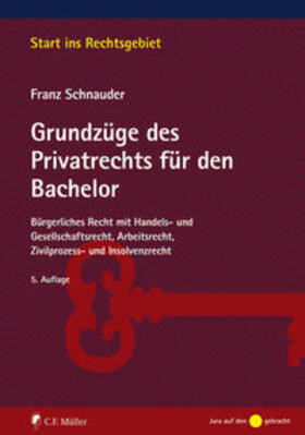 Schnauder | Grundzüge des Privatrechts für den Bachelor | Buch | sack.de