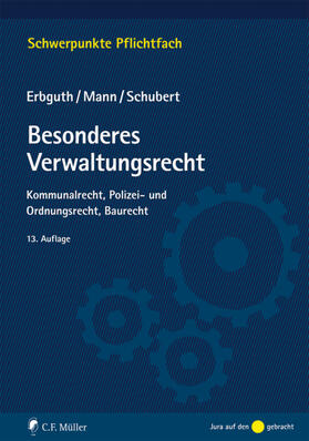Erbguth / Mann / Schubert | Besonderes Verwaltungsrecht | E-Book | sack.de