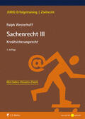 Westerhoff |  Sachenrecht III | Buch |  Sack Fachmedien