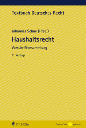 Schuy | Haushaltsrecht | Buch | sack.de