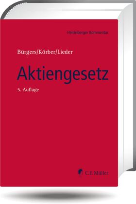 Bürgers / Körber / Lieder | Aktiengesetz | Buch | sack.de