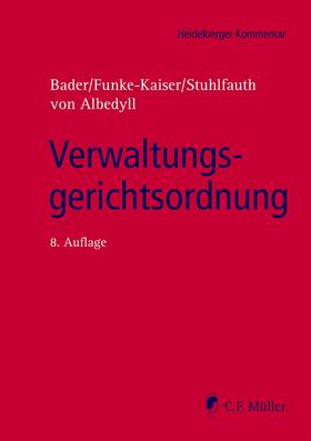 Bader / Funke-Kaiser / Stuhlfauth | Verwaltungsgerichtsordnung | Buch | sack.de