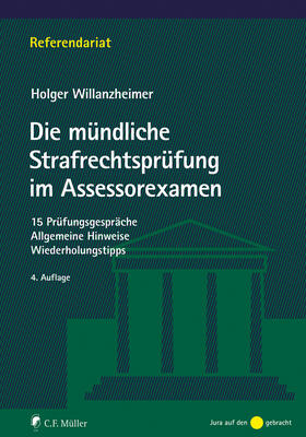 Willanzheimer | Die mündliche Strafrechtsprüfung im Assessorexamen | E-Book | sack.de