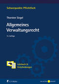 Siegel |  Allgemeines Verwaltungsrecht | eBook | Sack Fachmedien