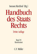 Isensee / Anderheiden / Kirchhof |  Handbuch des Staatsrechts 6 | Buch |  Sack Fachmedien