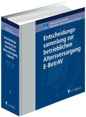 Drochner   | Entscheidungssammlung zur betrieblichen Altersversorgung - E-BetrAV | Loseblattwerk | sack.de