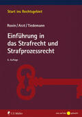 Roxin / Arzt / Tiedemann |  Einführung in das Strafrecht und Strafprozessrecht | Buch |  Sack Fachmedien