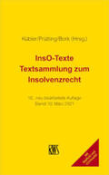 Kübler / Prütting / Bork |  InsO-Texte | Buch |  Sack Fachmedien