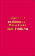 Czerwenka / Kübler / Korte |  Festschrift zu Ehren von Marie Luise Graf-Schlicker | Buch |  Sack Fachmedien