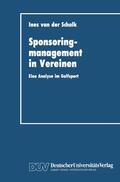 Schalk |  Sponsoringmanagement in Vereinen | Buch |  Sack Fachmedien