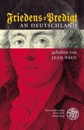 Jean Paul |  Friedens-Predigt an Deutschland 1808 | Buch |  Sack Fachmedien